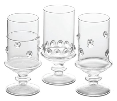 Ciao Bella La Boheme Footed Votives, Set of 6