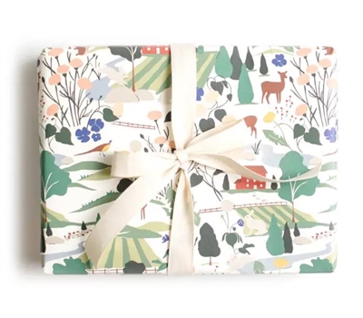 Ciao Bella Rabbit Hill Wrapping Paper