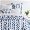 Ciao Bella Annie Selke Blue Brush Duvet Cover