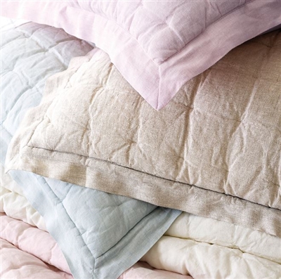 Ciao Bella PCH Lush Linen Puff Shams