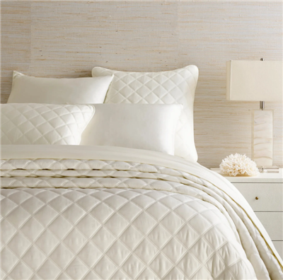 Ciao Bella Annie Selke Quilted Silken Solid