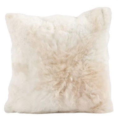 Ciao Bella Ivory Huacaya Baby Alpaca Cushion