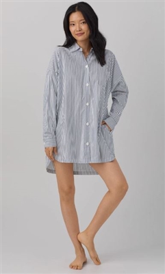 CB BedHead Stripe Boyfriend Nightshirt