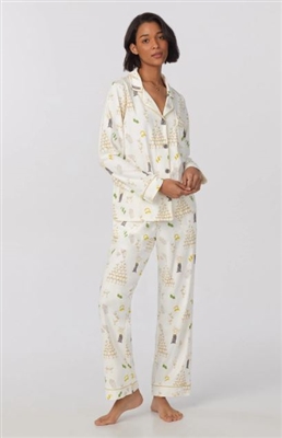 CB BedHead Shaken Not Stirred Long Sleeve Classic PJs