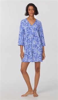 CB BedHead Blue Desert Flowers Sleepshirt