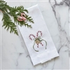 Ciao Bella Crown Linen Candy Cane Linen Towel