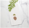 Ciao Bella Pinecone Ornament Linen Tea Towel