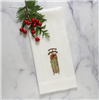 Ciao Bella Christmas Sled Linen Tea Towel