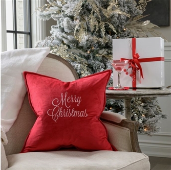 Ciao Bella Merry Christmas Sicilian Throw Pillow