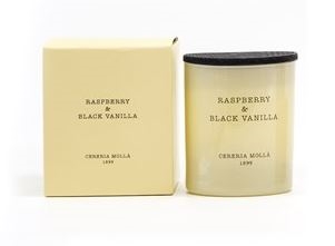 Ciao Bella Raspberry & Black Vanilla Candle