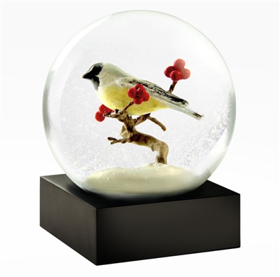 Chickadee Snow globe Ciao Bella Petoskey Michigan