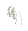 Ciao Bella Delicate Ivory Pearl Cocoon Earrings