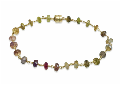 Ciao Bella Multicolored Sapphire Bracelet