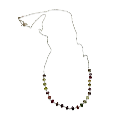 Ciao Bella Multicolored Sapphire Necklace