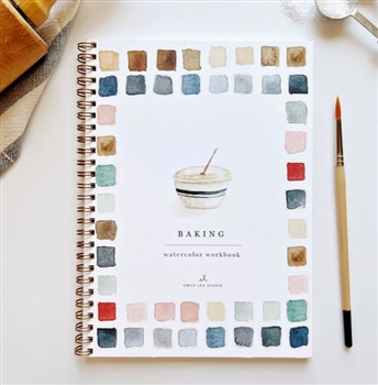 Ciao Bella Baking Watercolor Workbook