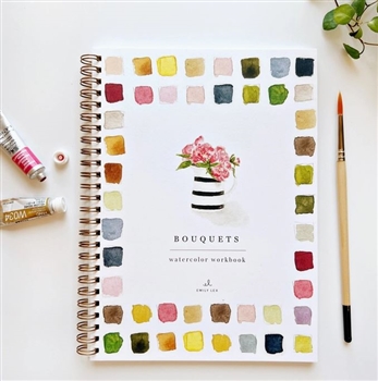 Ciao Bella Bouquets Watercolor Workbook