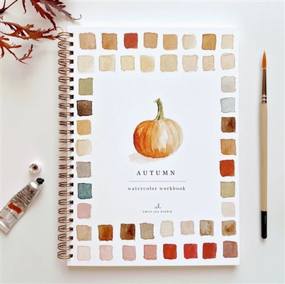 Ciao Bella Autumn Watercolor Workbook