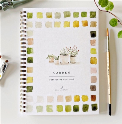 Ciao Bella Garden Watercolor Workbook