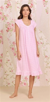 Ciao Bella Eileen West Rose Stripe Waltz Nightgown