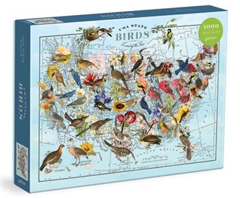 Ciao Bella State Birds 1000 Piece Puzzle