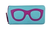 Ciao Bella Eyeglass Case Aegean Blue/Orchid