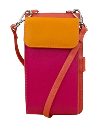 Ciao Bella Phone Wallet Crossbody Sunset Multi