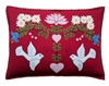 Jan Constantine Edelweiss Doves Pillow Petoskey