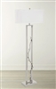 Ciao Bella Zahar Floral Floor Lamp