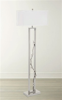 Ciao Bella Zahar Floral Floor Lamp