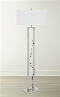 Ciao Bella Zahar Floral Floor Lamp