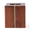 Ciao Bella Kassatex Acacia Wood Tissue Holder