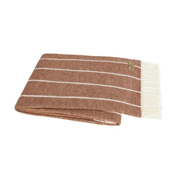 Ciao Bella Lands Downunder Fiji Stripe Throw Copper