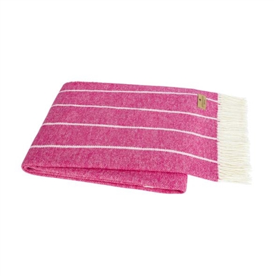 Ciao Bella LDU Fiji Stripe Throw Wild Orchid