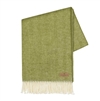 Ciao Bella Italian Herringbone Throw Fern