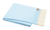 Ciao Bella Italian Herringbone Throw Sky Blue Petoskey MI