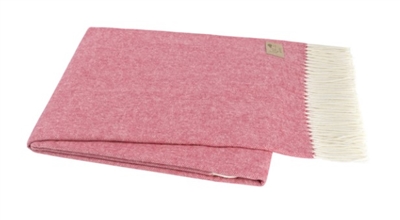 Ciao Bella Italian Herringbone Throw Tea Rose Petoskey MI