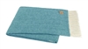 Ciao Bella Italian Herringbone Throw Teal Petoskey MI