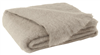 LDU Brushed Mohair Throw Flax