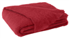 LDU Brushed Mohair Throw Scarlet