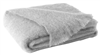 LDU Brushed Mohair Throw Silver