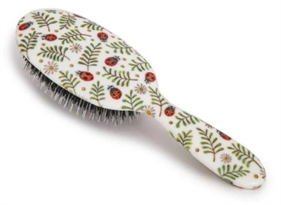 Ciao Bella Ladybirds Hairbrush