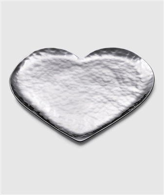 CB Mary Jurek Amore Stainless Steel Heart Tray