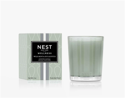 Ciao Bella Wild Mint & Eucalyptus Votive Candle