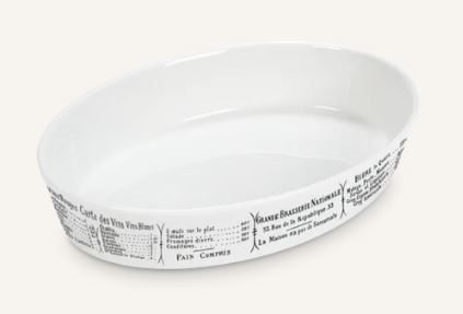 Pillivuyt - Oval Eared Dish