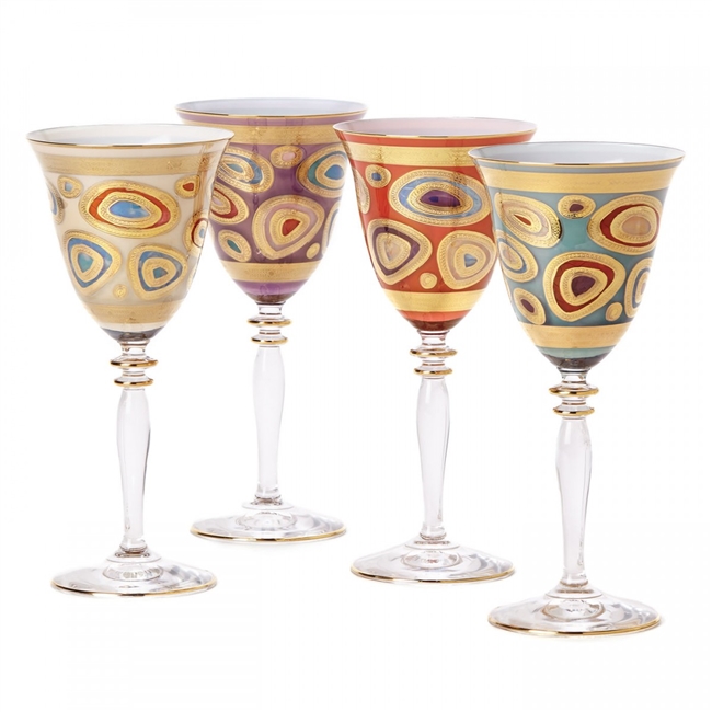 Italian Wine Glasses - VIETRI