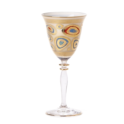 Vietri Regalia Cream  Wine Glass