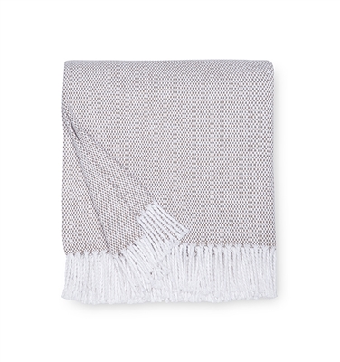 Ciao Bella Sferra Terzo Cotton Throw Mushroom