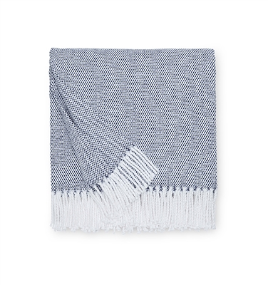 Ciao Bella Sferra Terzo Cotton Throw Navy