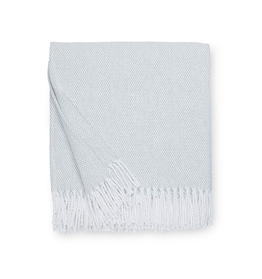 Ciao Bella Sferra Terzo Cotton Throw Silver Sage