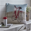 Ciao Bella TL Beach Cruiser Porch Pillow